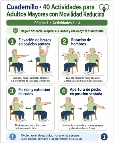 Página del kit: actividades de movilidad